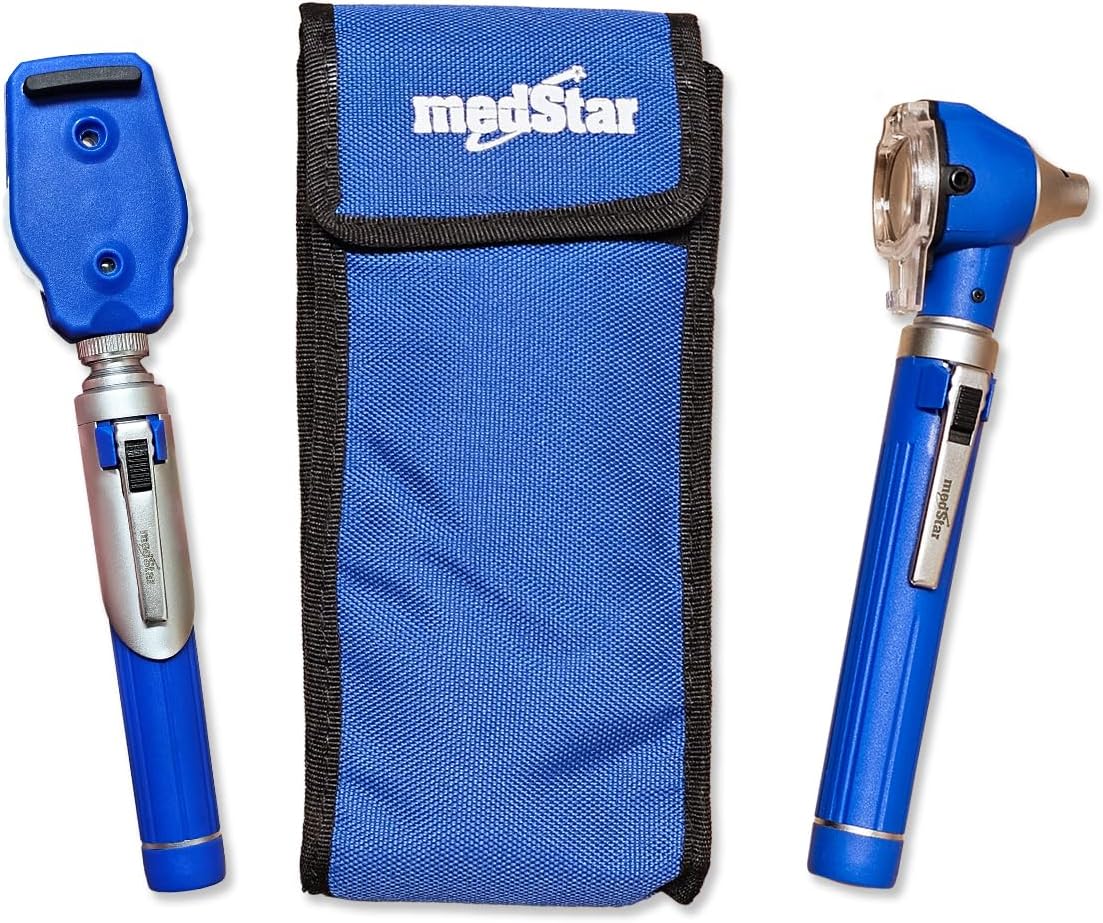 Estuche de oftalmoscopio/otoscopio Mca. Medstar Mod. SWZ-34.09.049-A