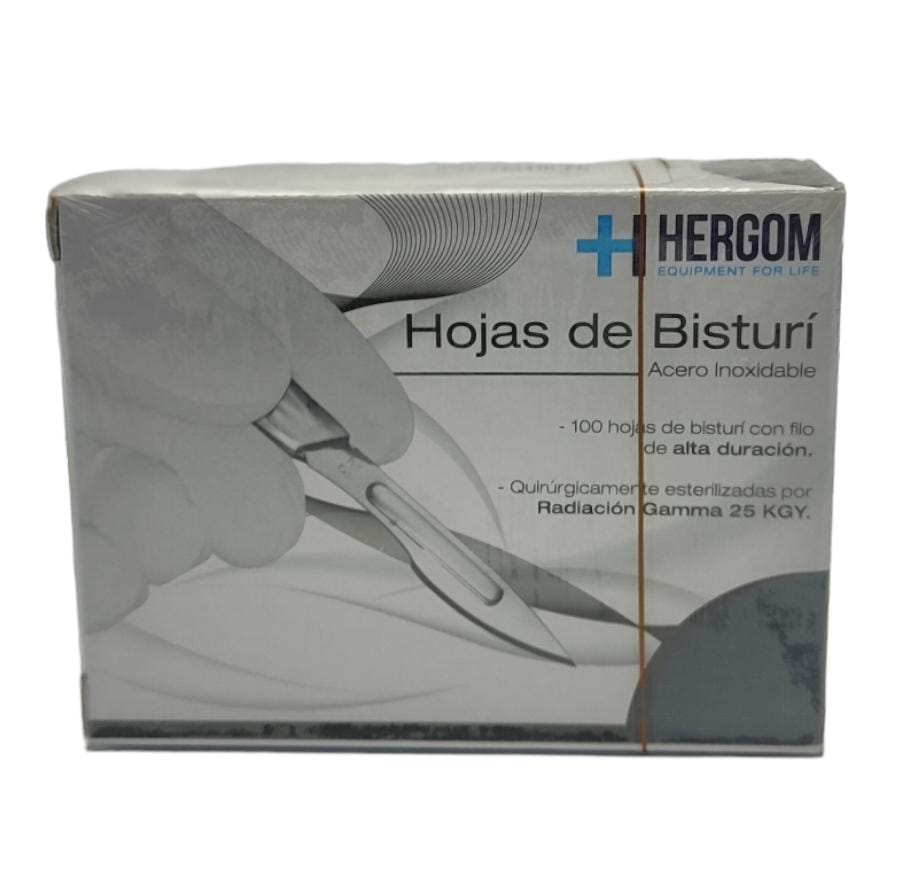 Hojas de bisturí Mca. Hergom Medical