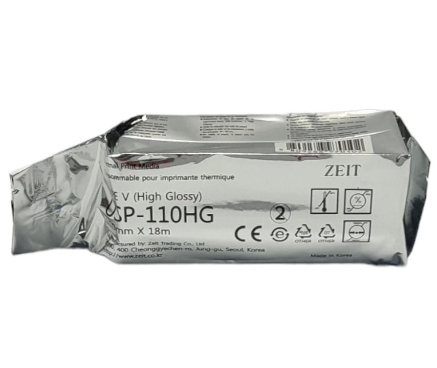 Papel para ultrasonido ZEIT 110mmx18m