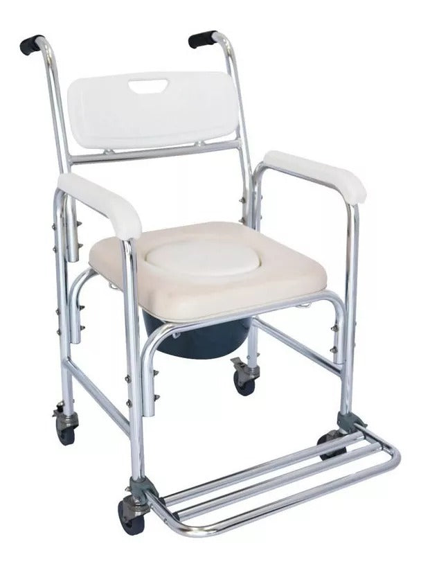 Silla con ruedas comodo ducha Mca. Mobicare Mod. ECB25