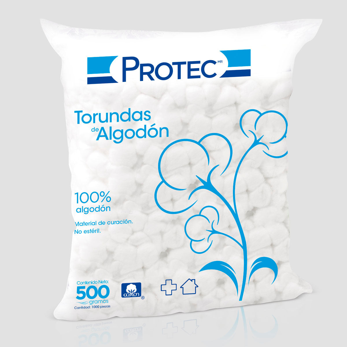 Torundas de algodón PROTEC de 500gr