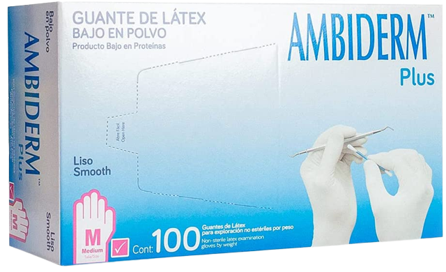 Caja de Guantes, Rosas, No Estéril