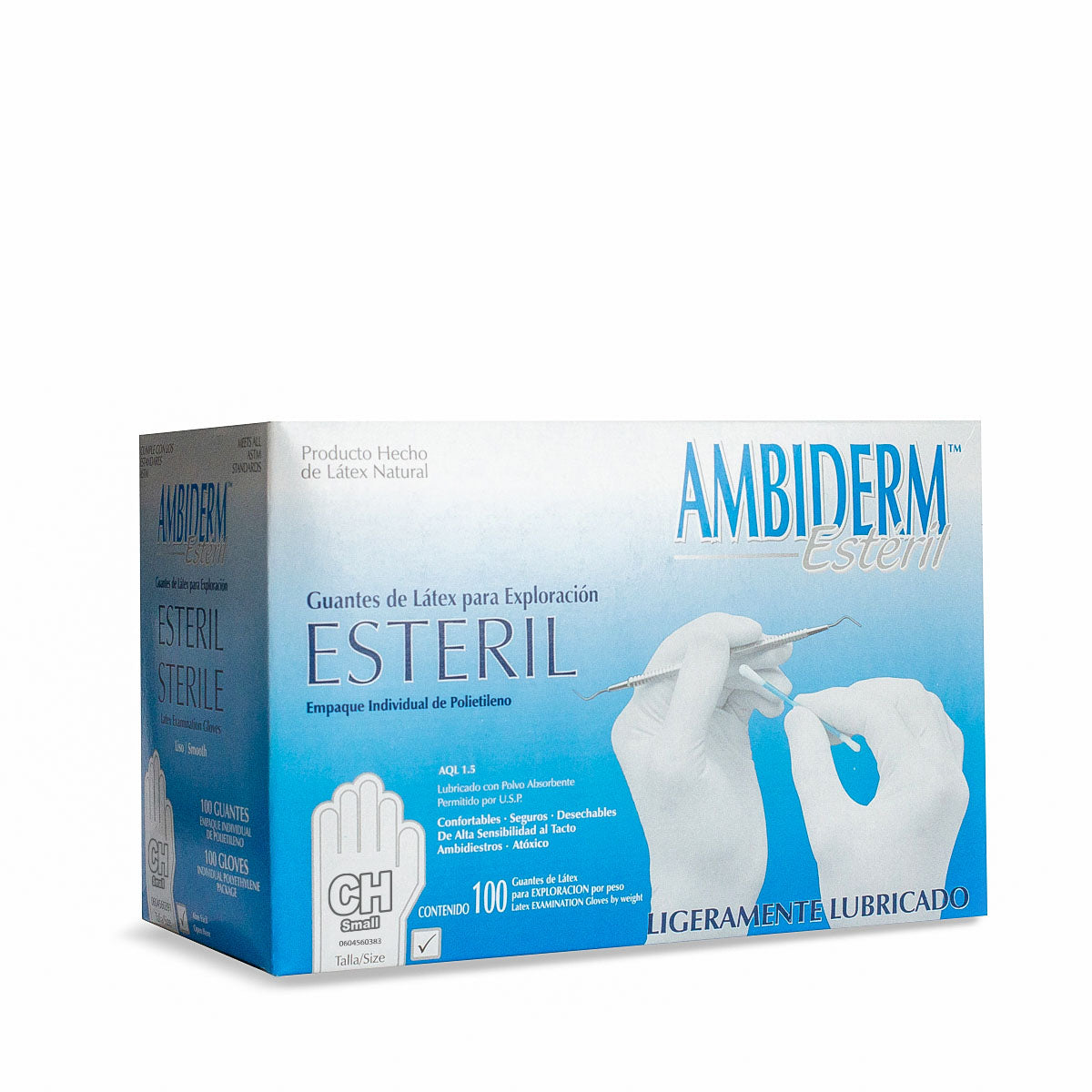 Caja de guantes estéril