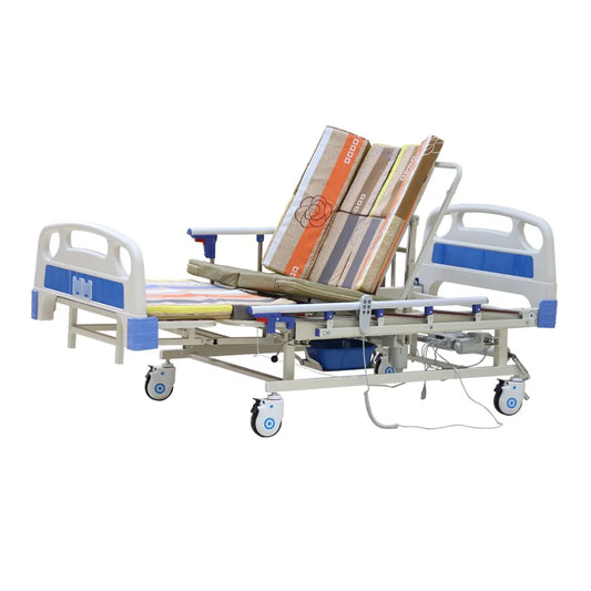 Cama Eléctrica/Manual de 5 Posiciones con Silla Cardíaca y RCP Mod. BYG-A31 Mca. Medstar