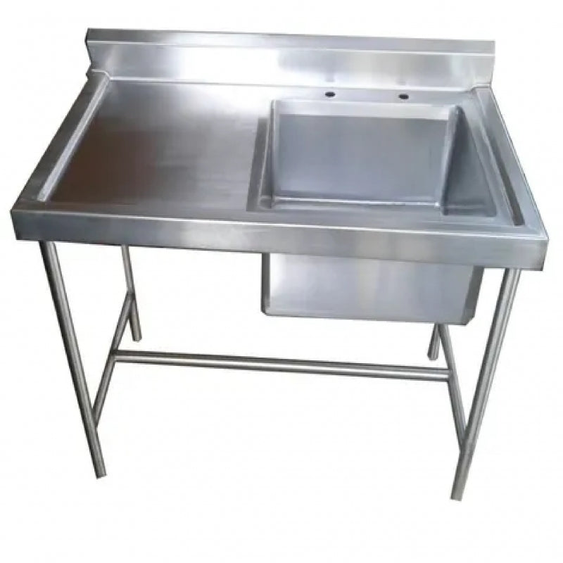 Lavabo de acero inoxidable Mca. fabricación nacional
