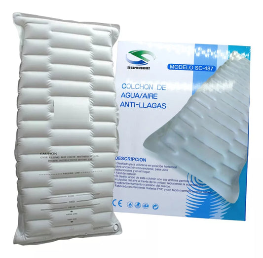 Colchón de agua/aire Anti-llagas, Mod. SC-487, Mca. Super Confort