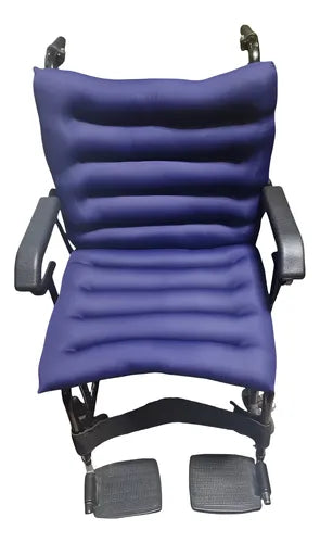 Asiento con respaldo microperlas p/silla de ruedas Mod. M-001