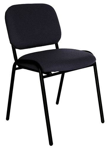 Silla de visita, sin brazo, tela, ecovisita