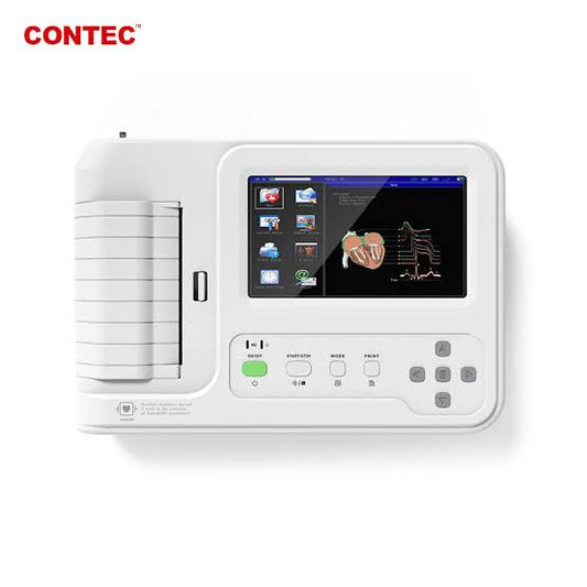 ELECTROCARDIÓGRAFO DE 6 CANALES CONTEC ECG600G