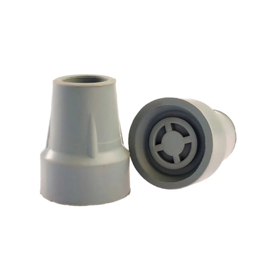 Regaton de hule para muleta de aluminio Mca. Hergom 2 Pza Mod. MLT-CRG