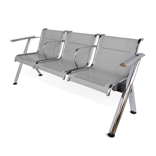 Banca tandem de tres plazas