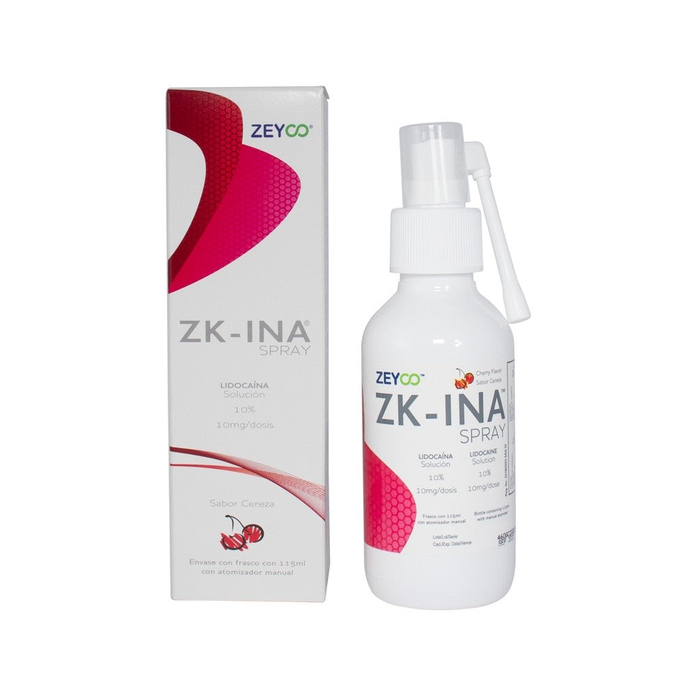 Lidocaina en spray al 10 % Mca. Zeyco