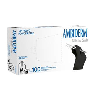 Caja de guantes nitrilo sin polvo