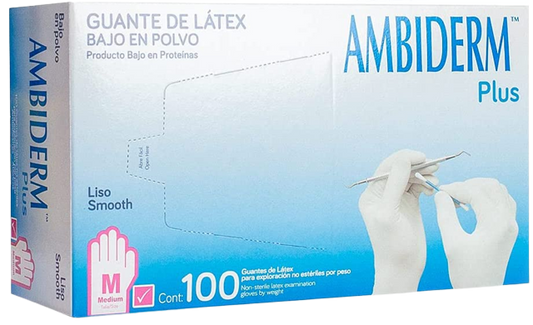 Caja de Guantes, Rosas, No Estéril
