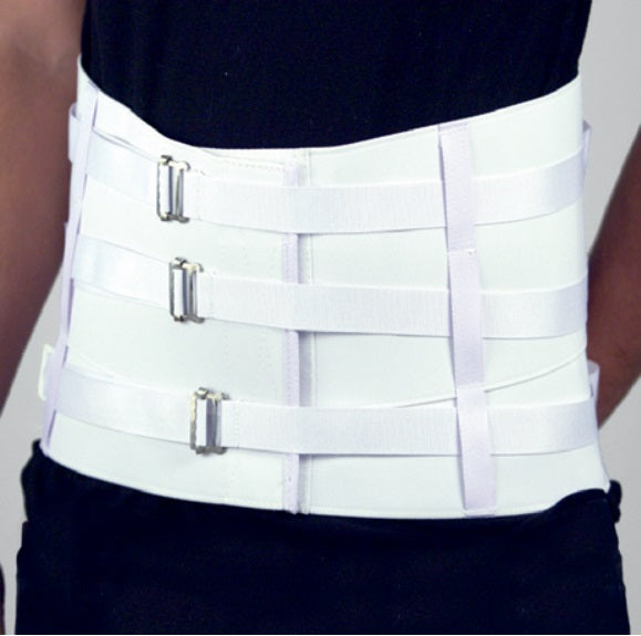 Faja sacrolumbar reforzada entallada